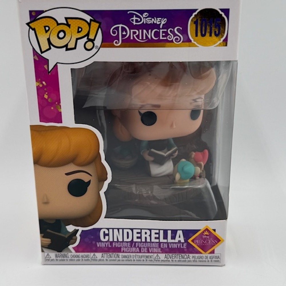 Funko Pop Disney Princess Ultimate‎ Celebration Cinderella 1015 Vinyl Figure Gus